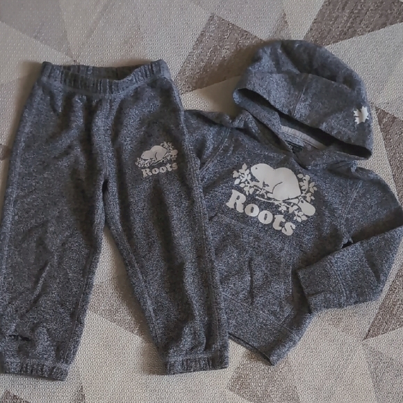 Roots Sweatshirt And Sweatpants Size 2T - Picture 1 of 7